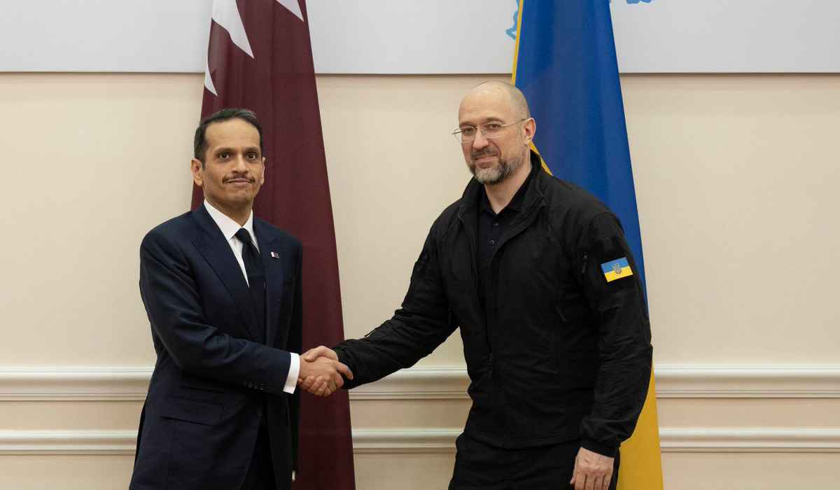 Prime Minister and Minister of Foreign Affairs Meets Ukrainian Prime Minister